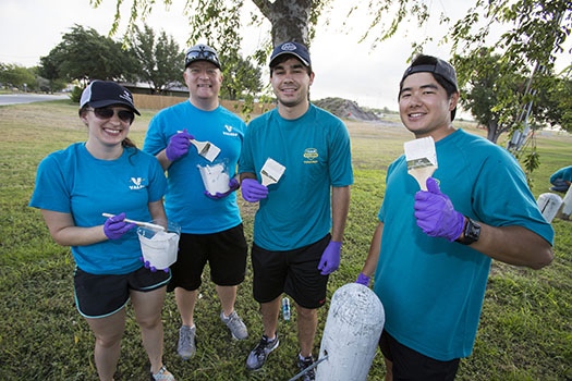 making a social impact valero volunteers
