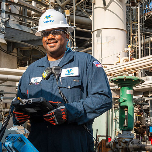Valero worker