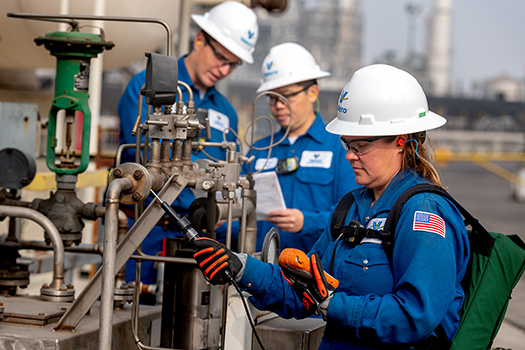 Valero safe and reliable operators