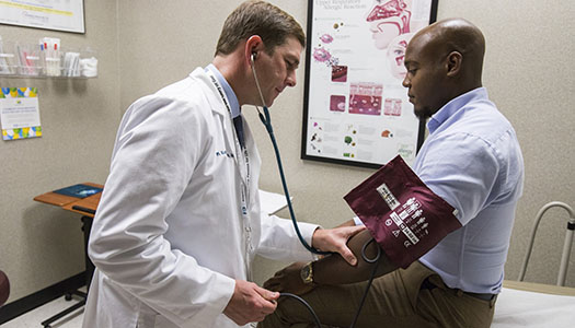 Employee and Doctor at Valero Wellness Clinic