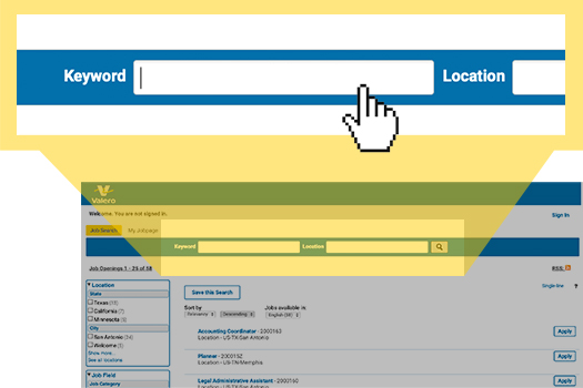 keyword search