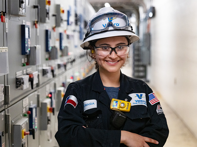 Employee posed smiling
