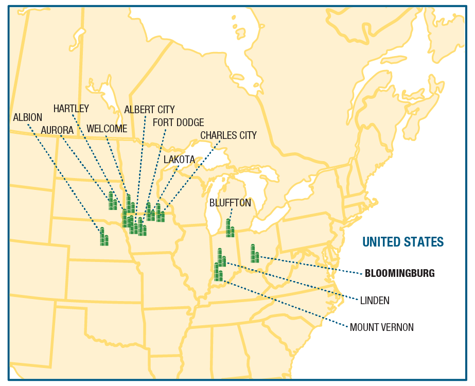 Bloomingburg on the map