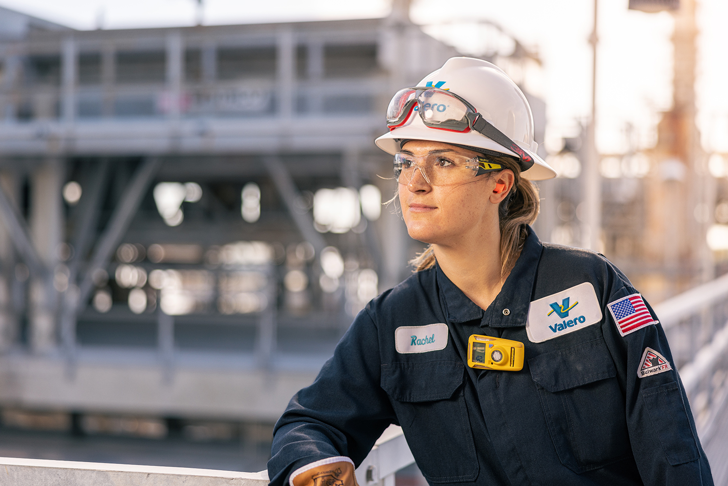 Valero Employee at the St. Charles Refinery