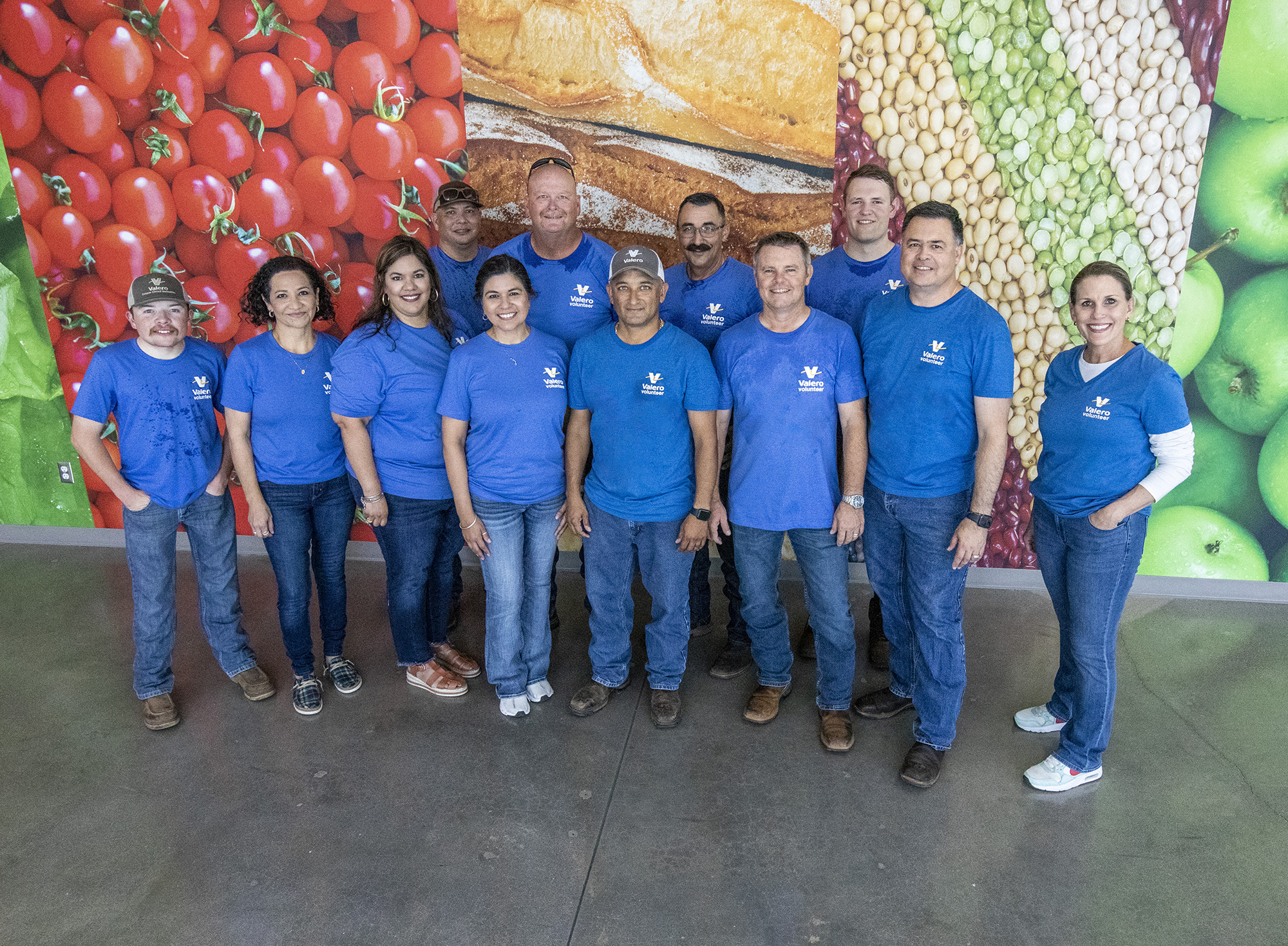 Corpus Christ Volunteers at the Food Bank