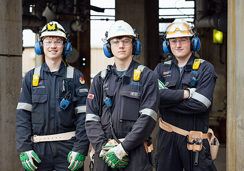  Students at Valero's Pembroke refinery