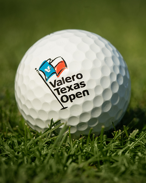 Valero Texas Open golf ball
