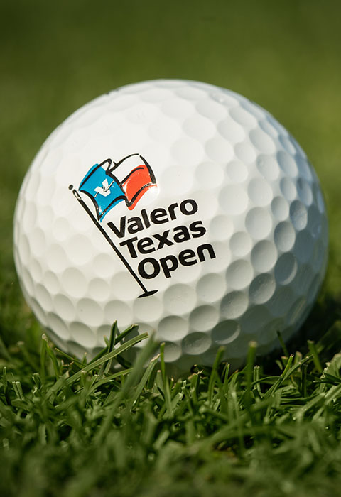 Valero Texas Open golf ball