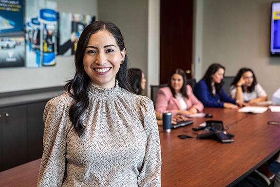 Valero Employees in a meeting