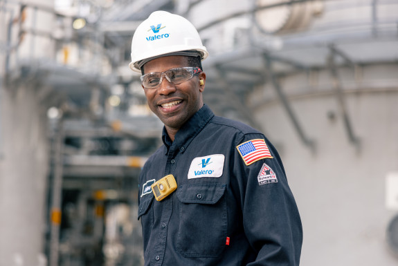 Valero Operator at a refinery