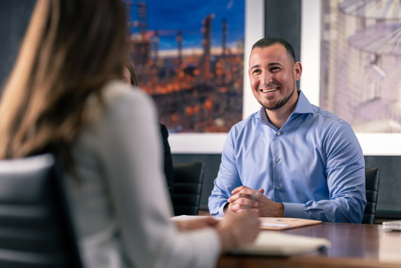 Valero Employees in office