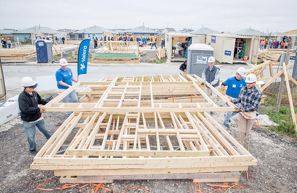 Valero supports Habitat for Humanity