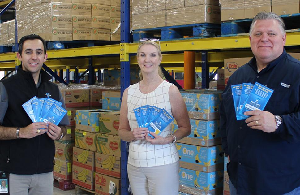 Valero donates to Houston food bank