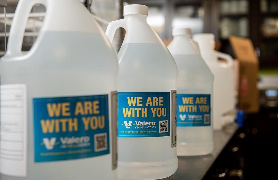 Valero-produce hand sanitizer