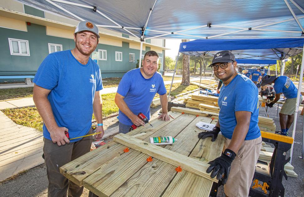 Volunteers at Day of Caring San Antonio