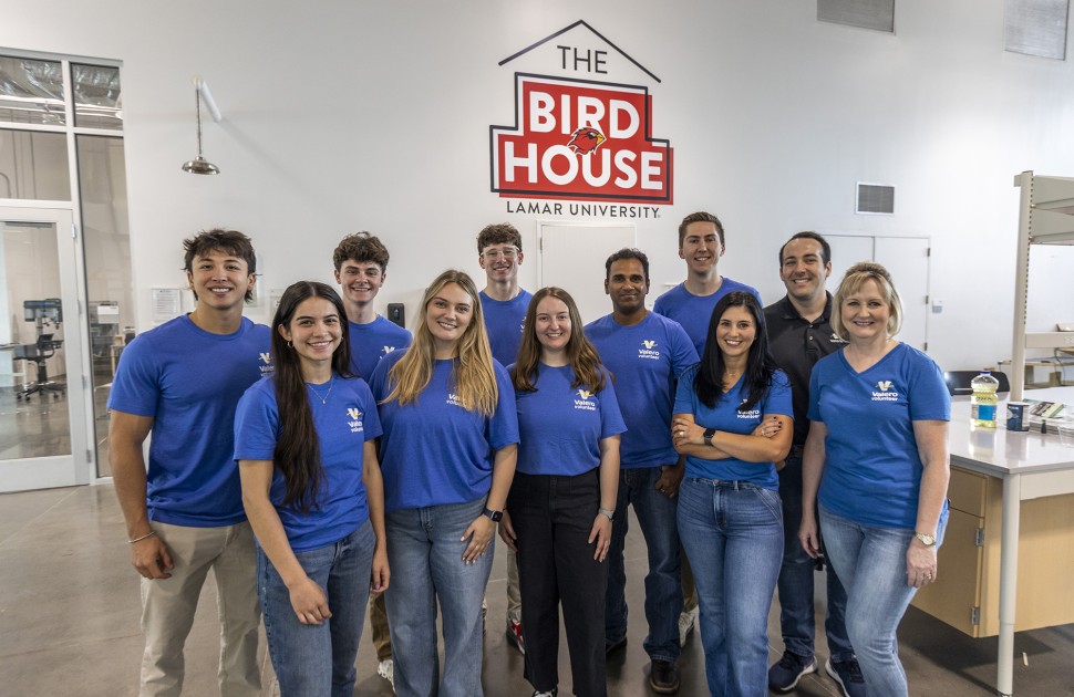 Volunteers at Lamar STEM Camp