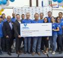 Valero Energy Foundation presents check to Boys & Girls Club of Los Angeles