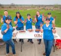 Valero volunteers plant trees