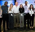 Joe Gorder w/ Interns at Symposium