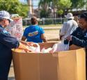 Valero Volunteers help Target Hunger