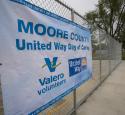 Moor County United Way Day of Caring Banner