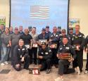 Veterans at Valero's St. Charles refinery celebrate Veterans Day 2022.