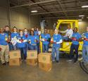 Volunteers at Feed the Needy