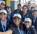 Group of Interns taking a selfie.