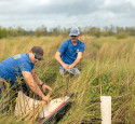 Valero Volunteers planting trees