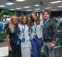San Antonio HQ interns at symposium