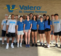 St. Charles Refinery Interns volunteer photo