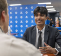 Student during mock interview at Freshman Engineering Summit
