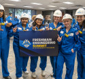 Group of students during the Freshman Engineering Summit