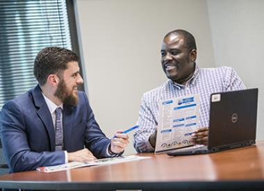Job Candidate Interviewing with Valero Employee