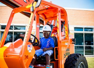 Valero Energy Foundation's Texas City Forklift Donation
