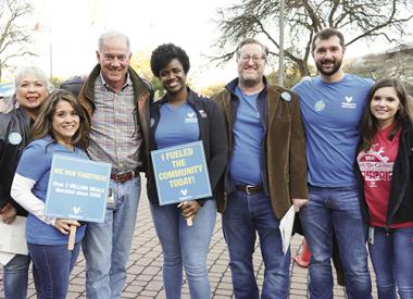 Valero CEO Joe Gorder and employees
