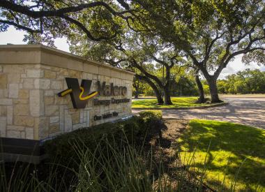 Valero Energy Corporation sign in San Antonio, Texas