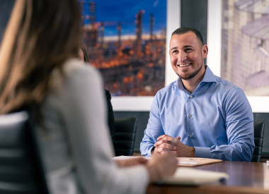 Valero Employees in office