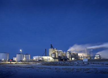 Lakota Ethanol Plant - Night Shot