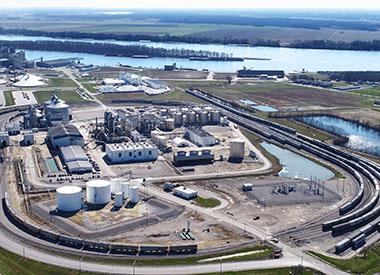 Mount Vernon Ethanol Plant - Aerial Shot