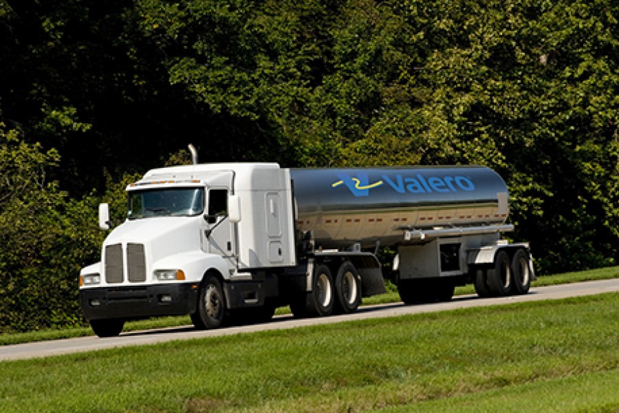Valero Tanker Truck