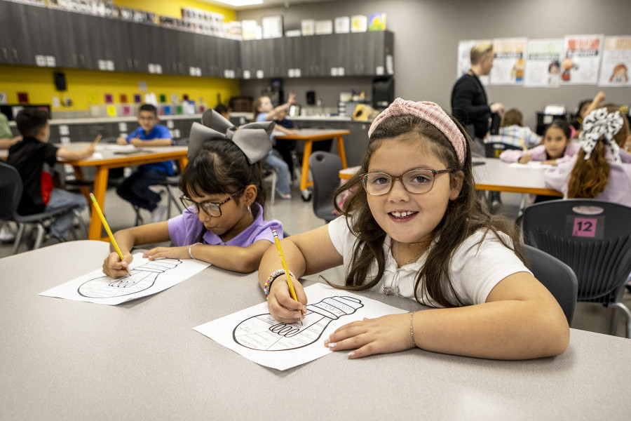 Students in Dumas, TX