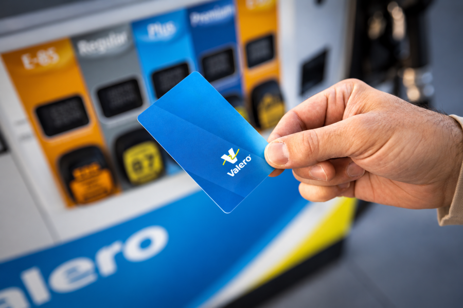 No Chip - Valero Credit Card - Branded Valero