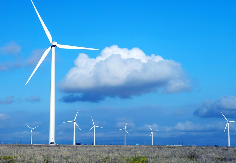 Wind Farm at Valero McKee Refinery